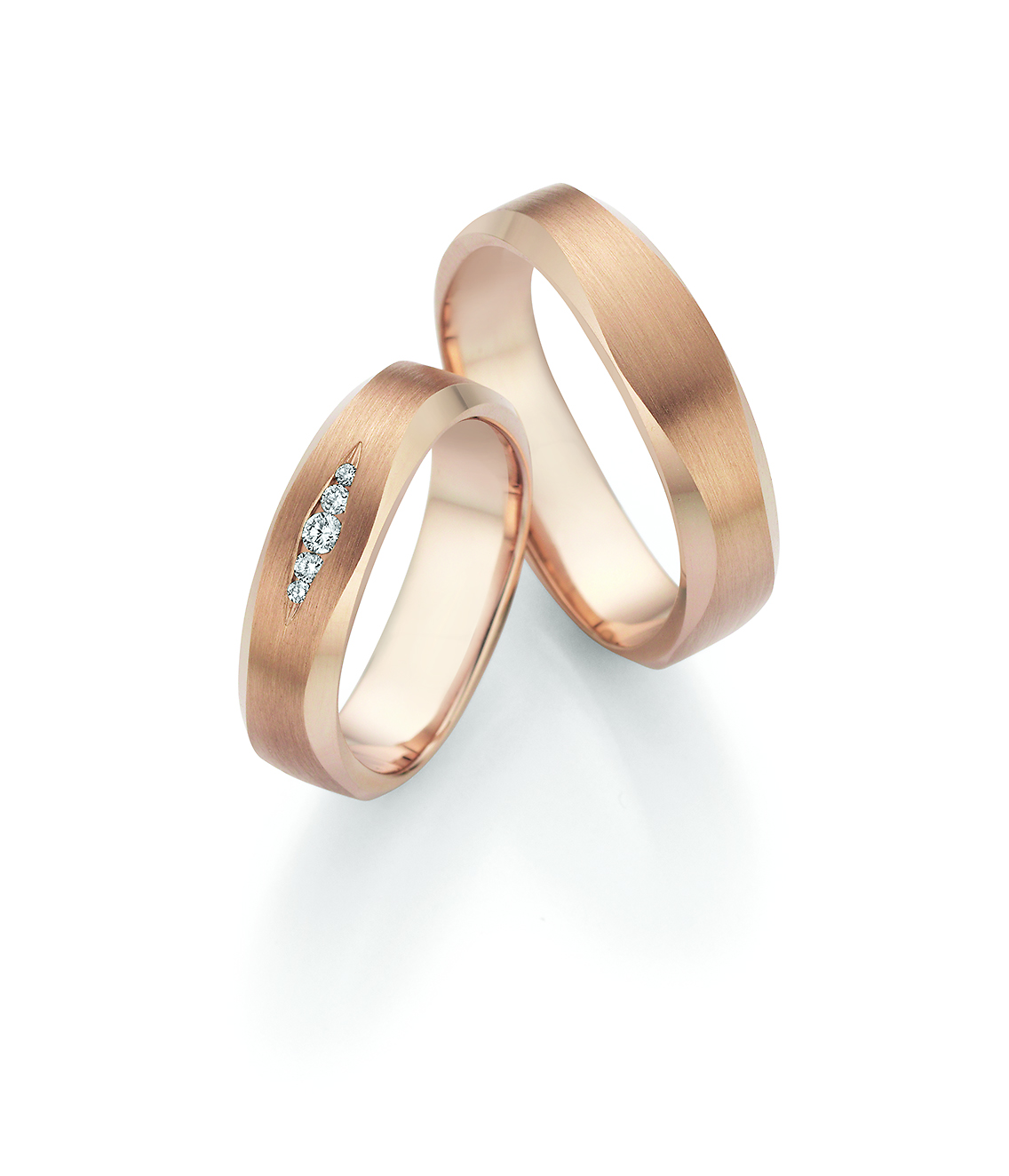 Eheringe Trauringe Honeymoon Champagne 66-16090 / 66-16100