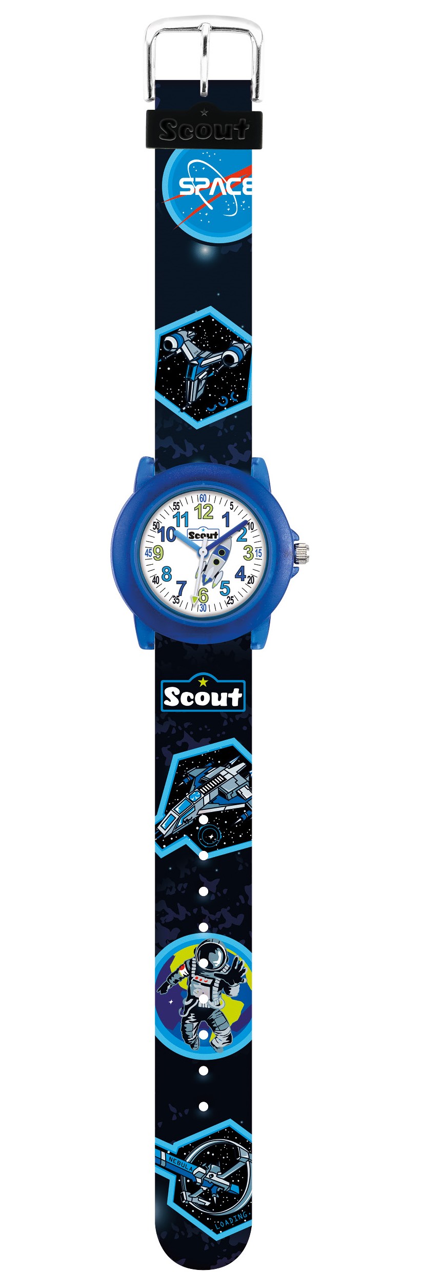 Scout Kinderuhr 280305039 Crystal Weltraum Space