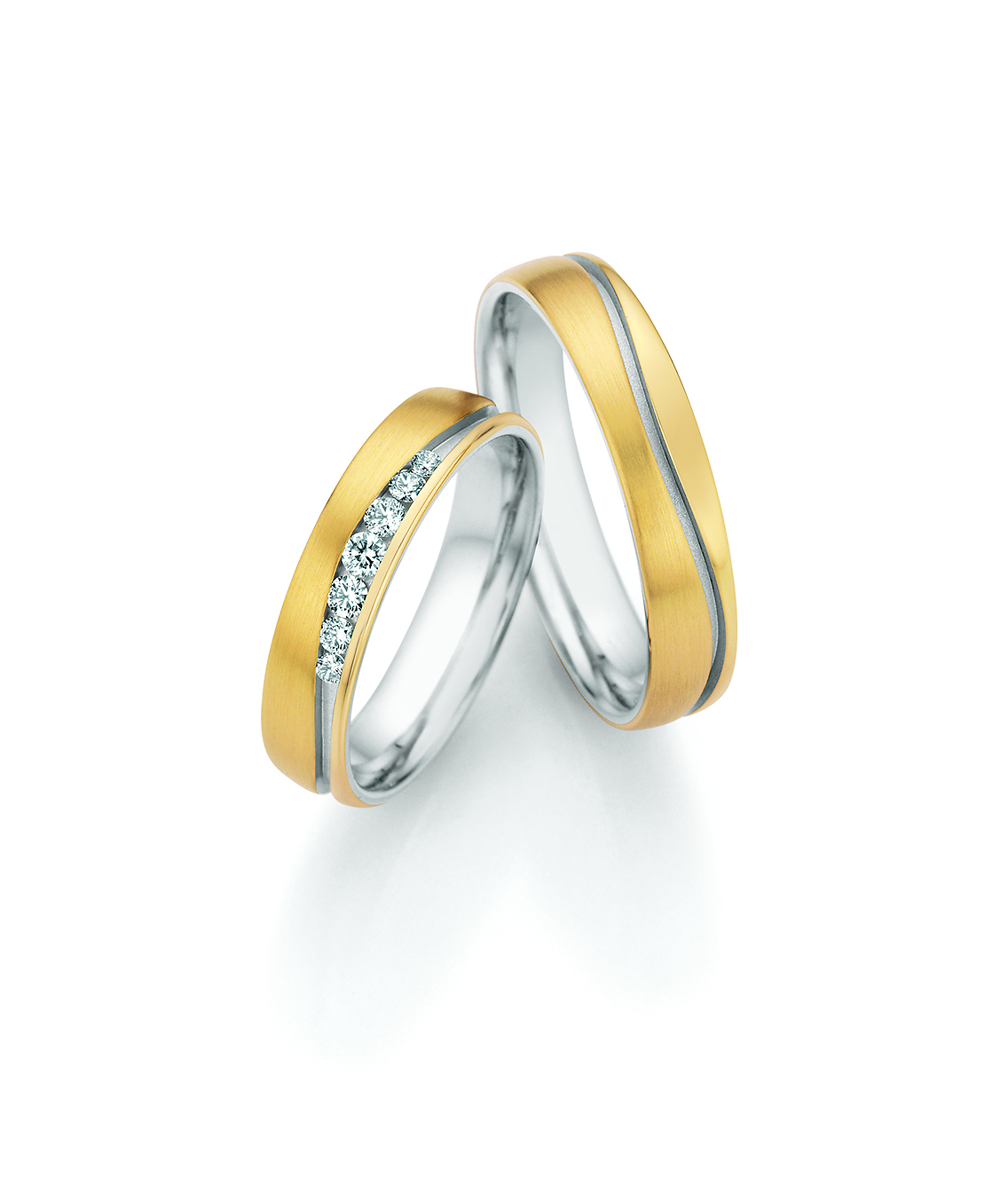 Eheringe Trauringe Honeymoon Solid XIX 66-75030 / 66-75040