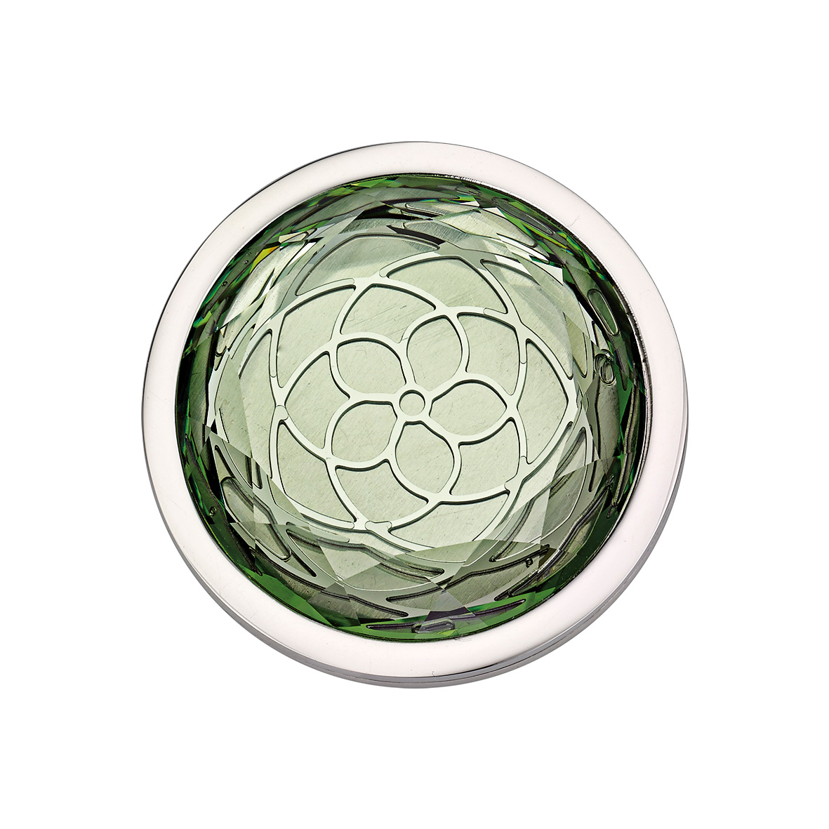CEM Coins CS297/CS298 Anhänger Kristall 3D grün