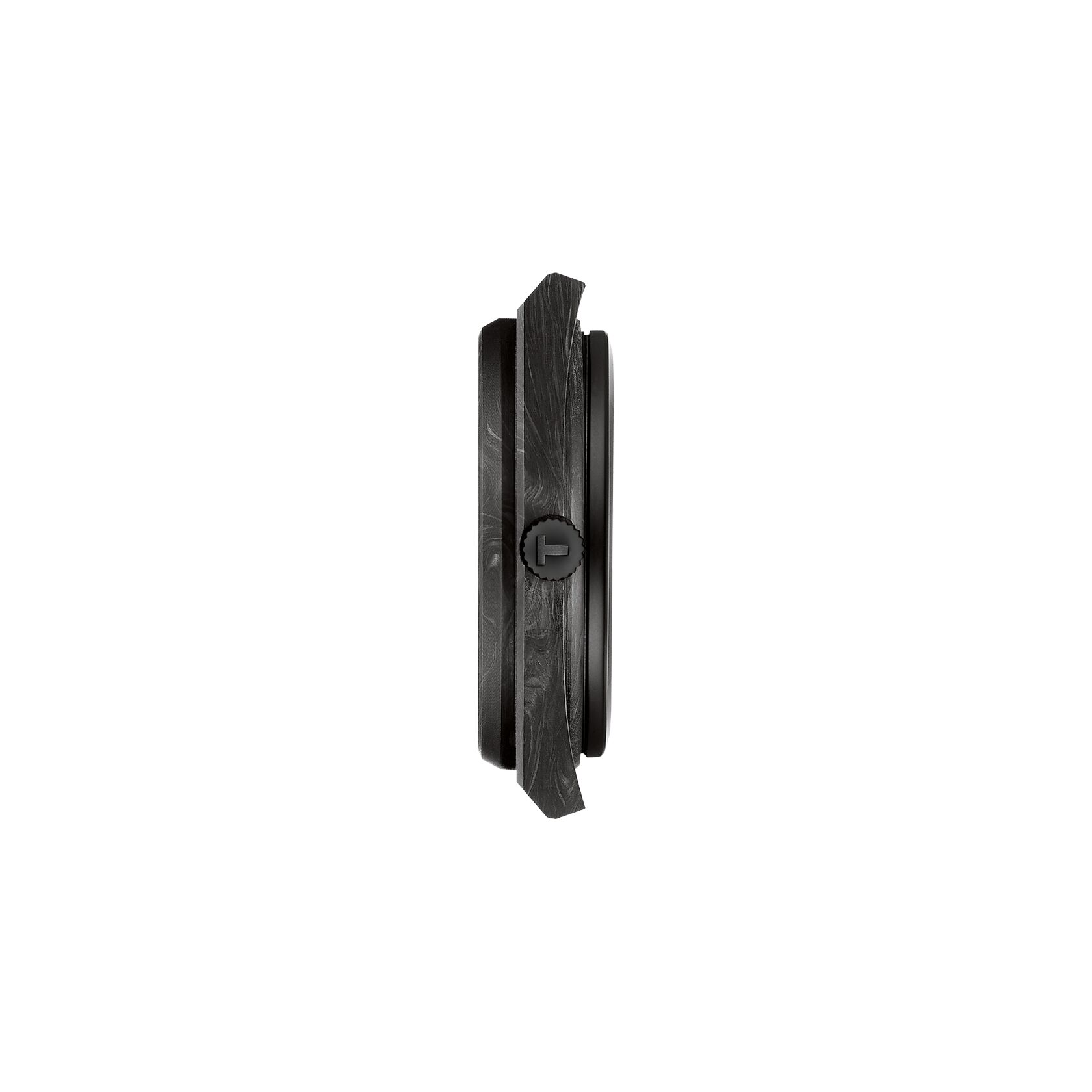 Tissot Herren Armbanduhr T137.907.97.201.00 PRX Carbon 40,5 mm Automatik mit Kautschukband schwarz
