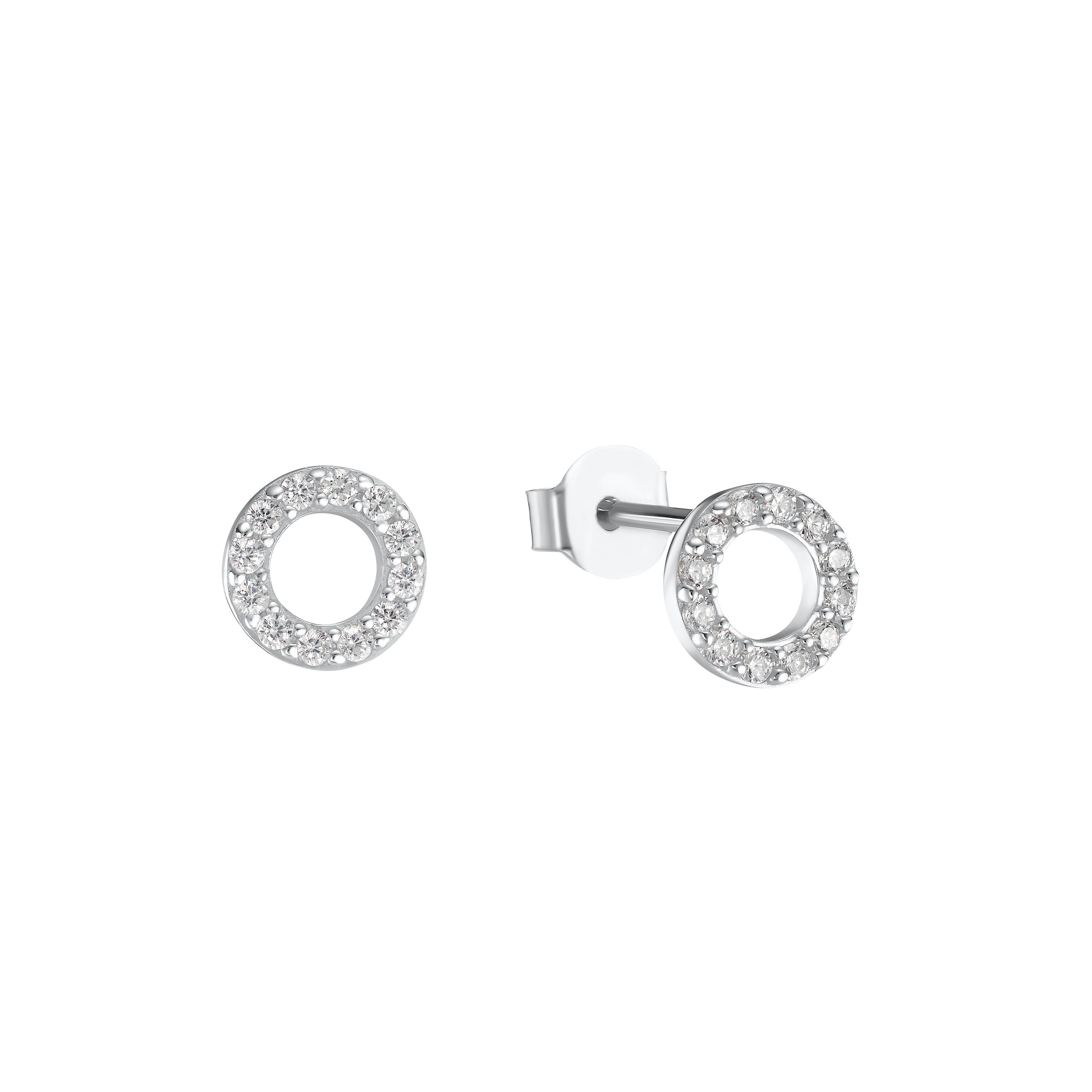 s.Oliver Damen Ohrstecker 2034385 Silber 925 Zirkonia synth.