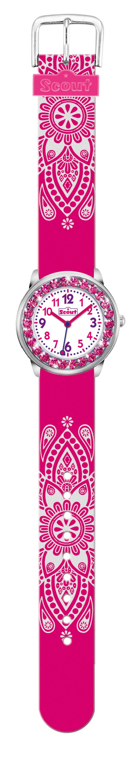 Scout Kinder Armbanduhr 280381002 The Darling Collection Pink Glitzer
