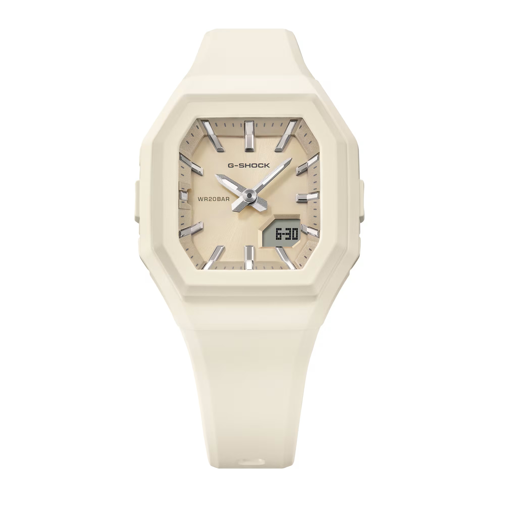 Casio Damen Armbanduhr G-Shock GMA-S160-7AER analog-digital weiß