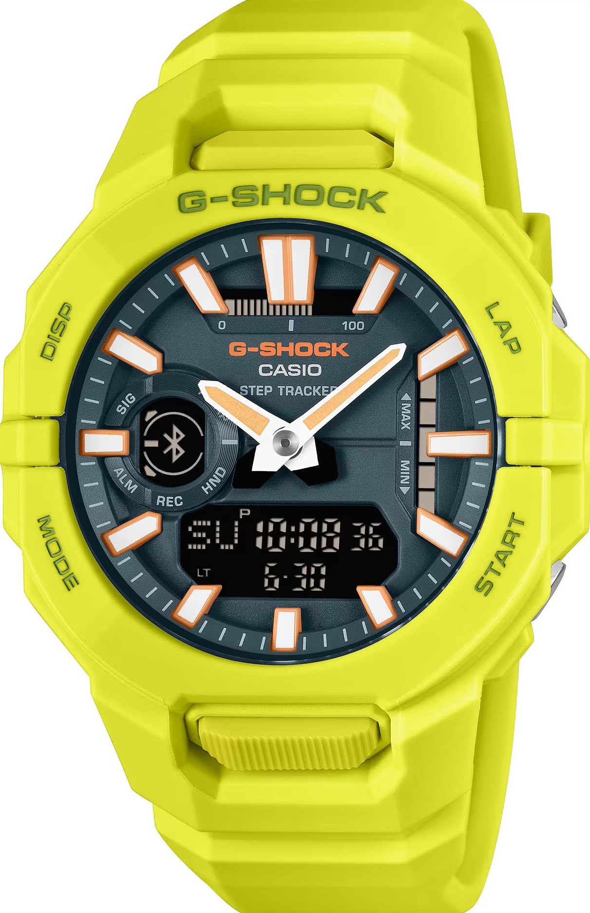 Casio G-Shock GBA-950-9A3ER G-SQUAD Bluetooth analog-digital neongelb