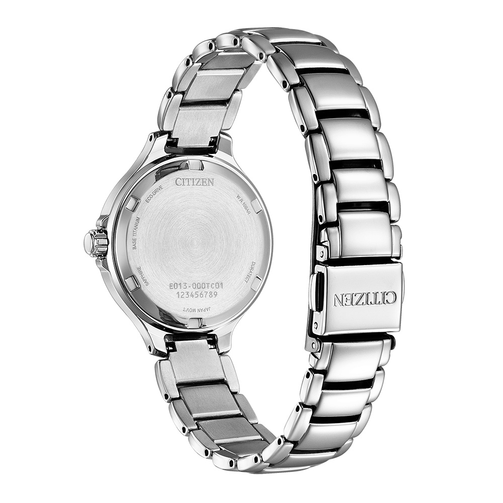 Citizen Damen Armbanduhr EW2680-84N Solar Eco Drive Titanium