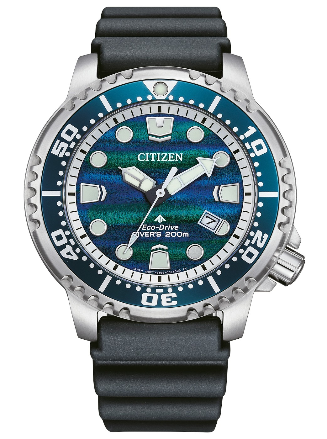 Citizen Herren Armbanduhr Promaster Marine BN0167-09W Blue Ozean Eco Drive Limited Edition