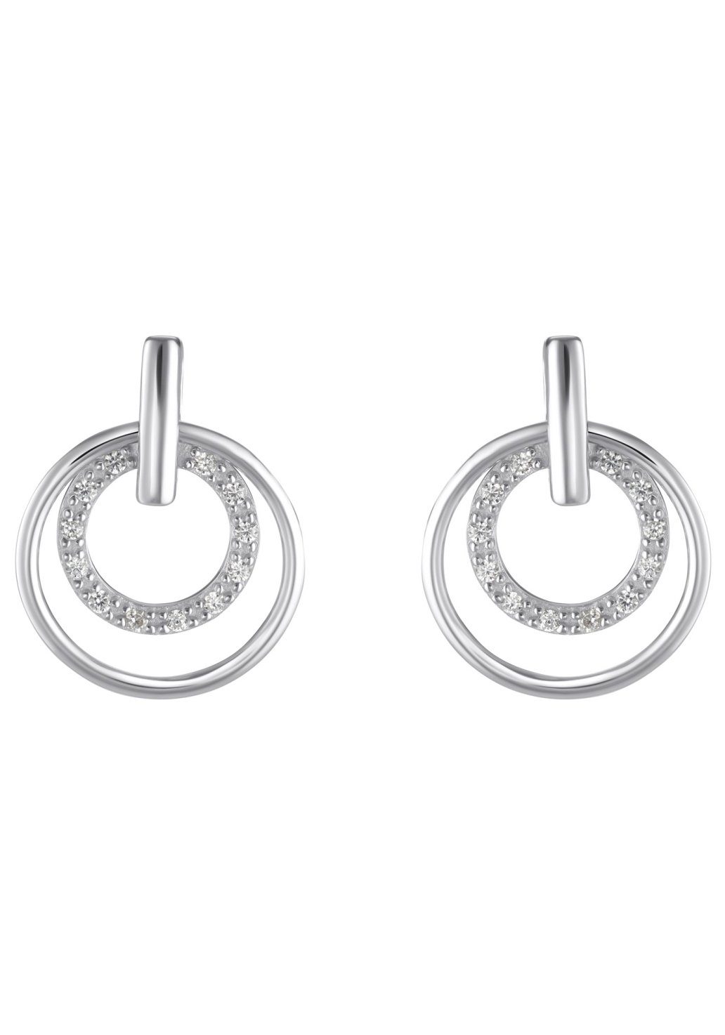 s.Oliver Damen Ohrstecker 2034502 Silber 925 Zirkonia synth.