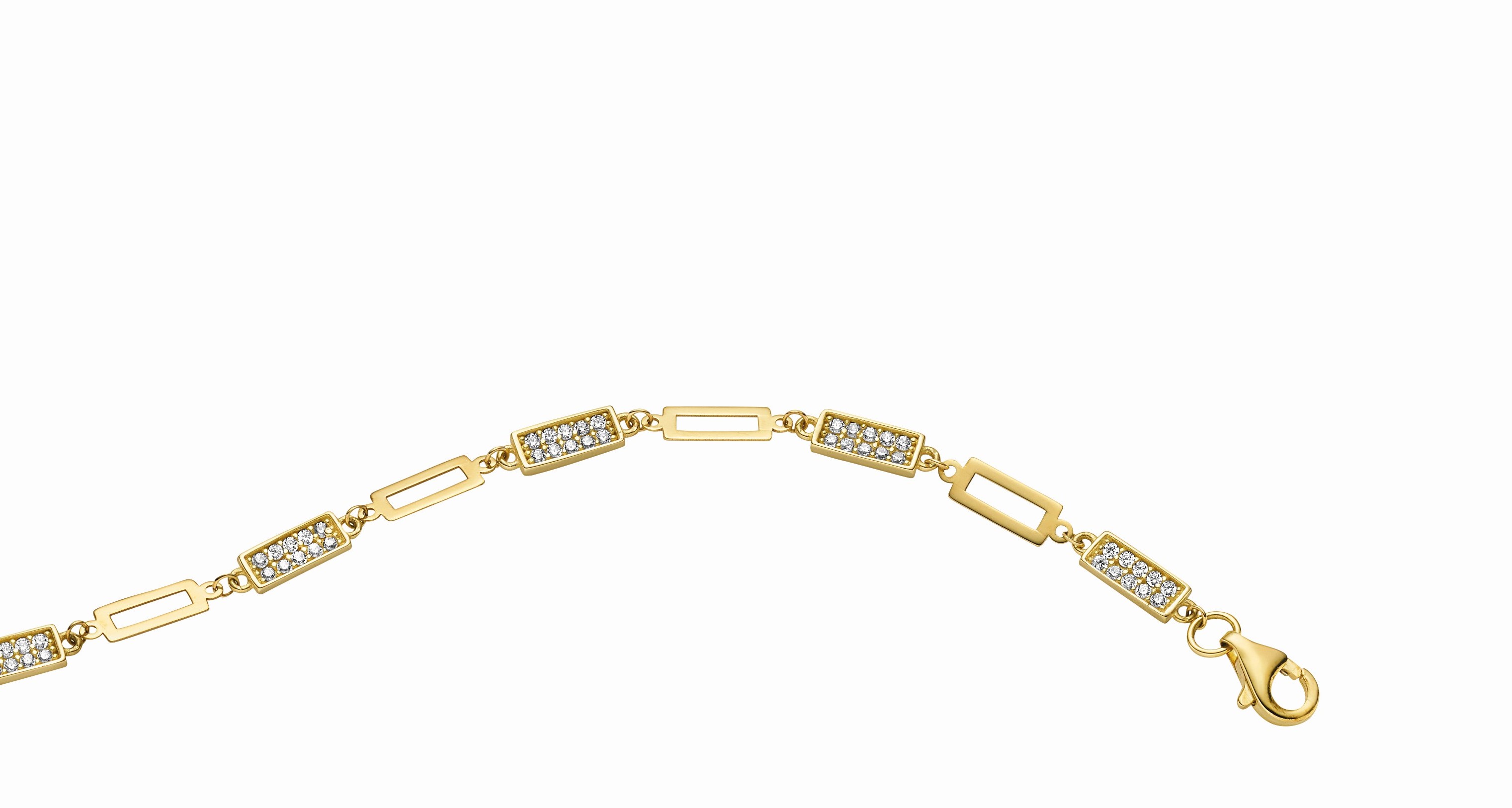 Armband 22-238 Gelbgold 333 mit Zirkonia