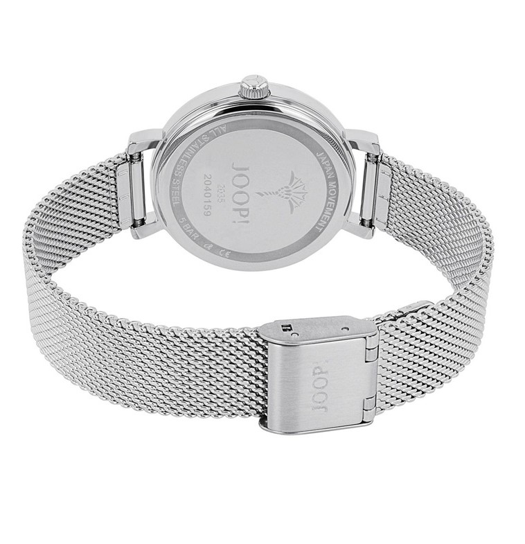 JOOP! Damen Armbanduhr 2040159 Edelstahl mit Milanaiseband