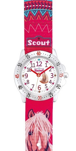 Scout Kinder Armbanduhr 164000044 ACTION GIRLS HORSE
