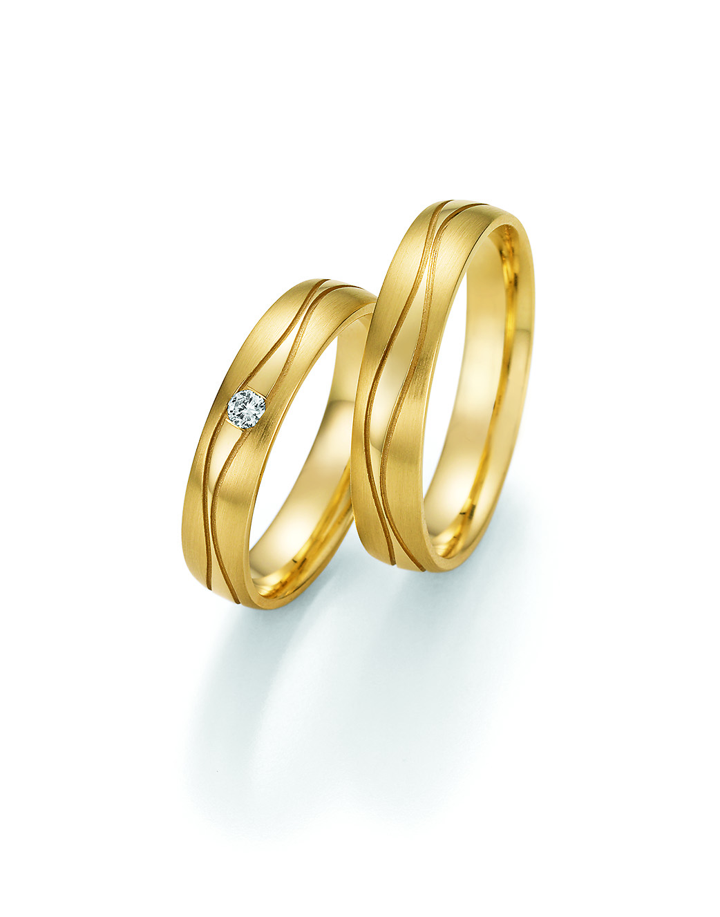 Eheringe Trauringe Honeymoon Solid VIII 66-48110 / 66-48120