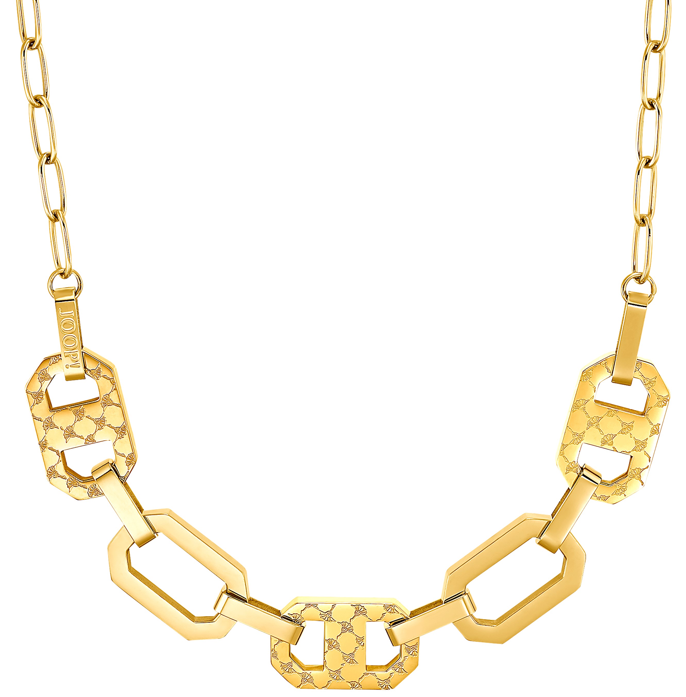 JOOP! Damen Halskette 2035033 Edelstahl gelbgold IP
