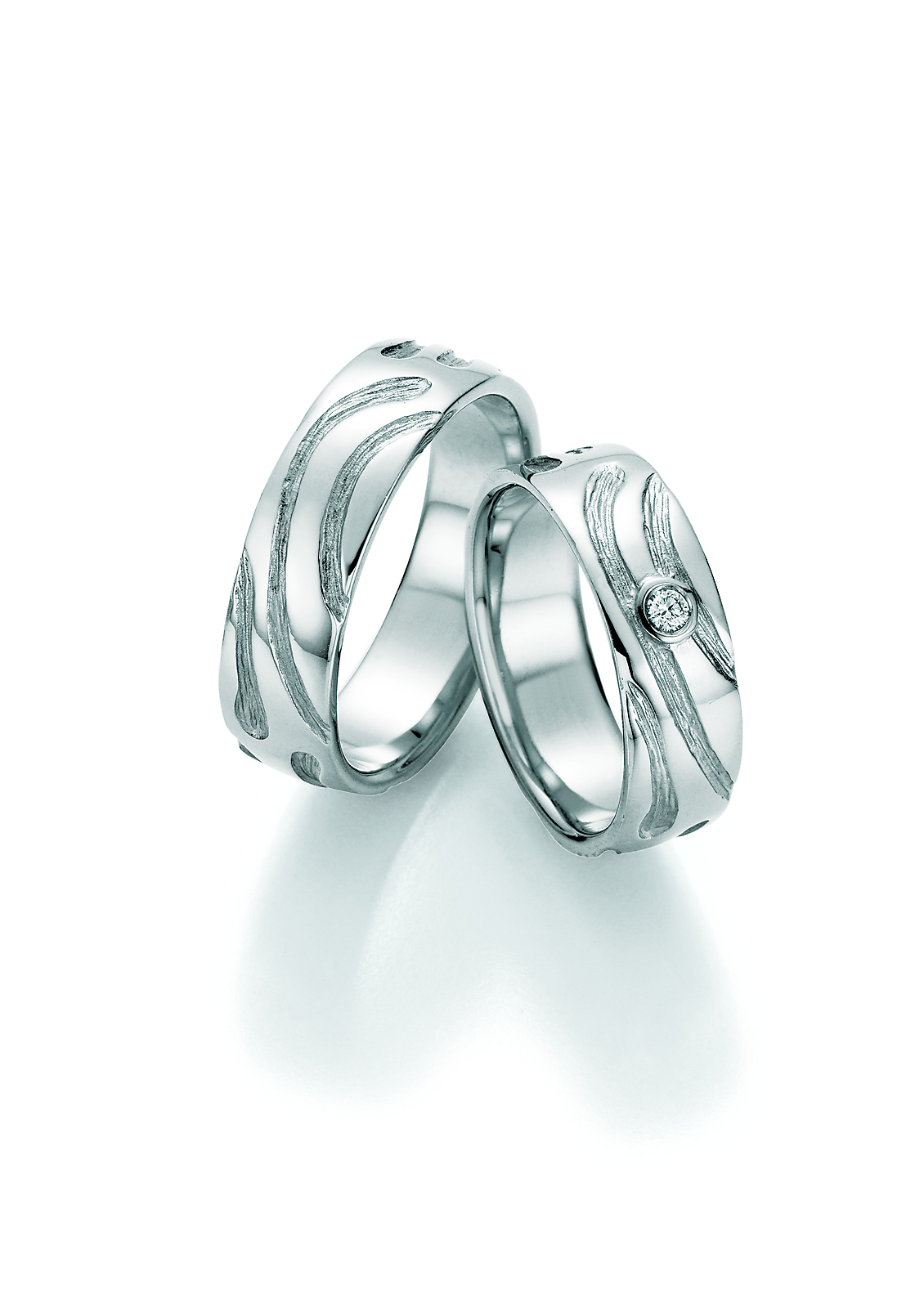 Eheringe Trauringe Fascination of art 66-52010 / 66-52020