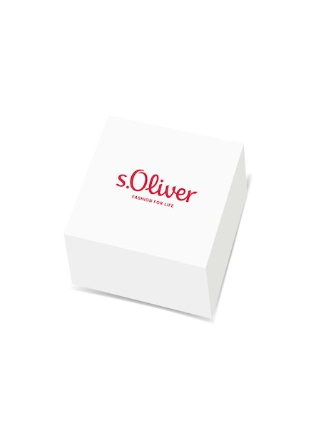 s.Oliver Damen Ohrstecker 2033899 Edelstahl IP gold