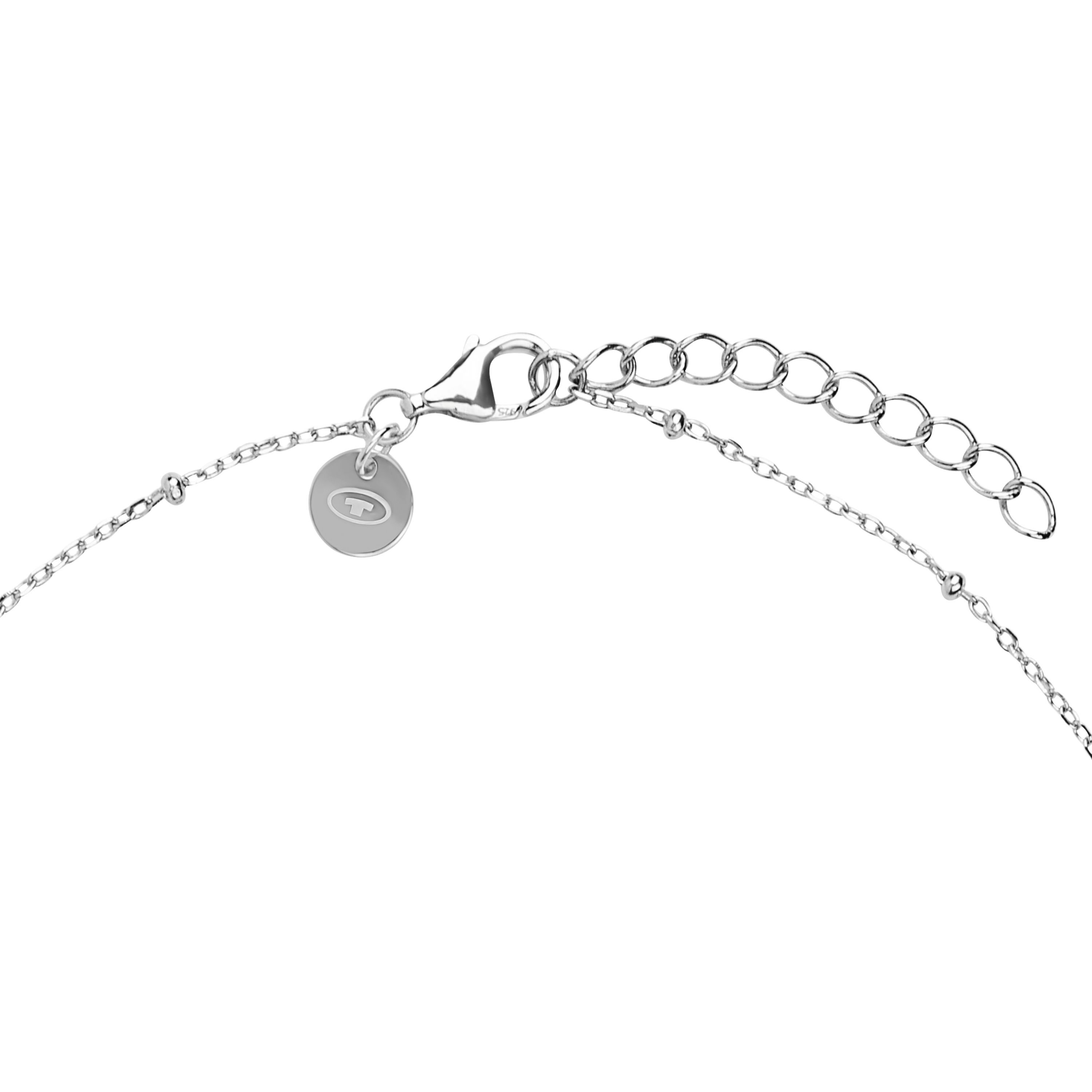 Tom Tailor Damen Halskette 2101253 mit Anhänger Seestern Silber 925 synth. Zirkonia