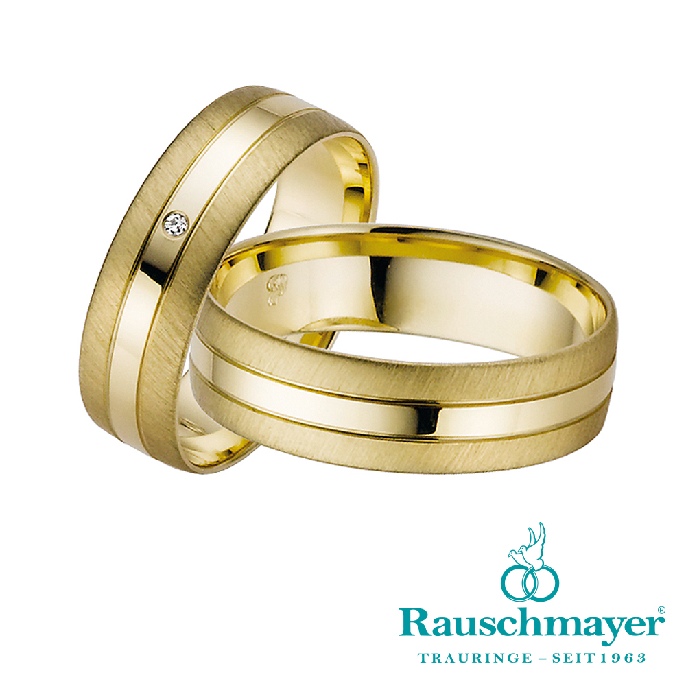 Eheringe Trauringe Rauschmayer Easy Line 20-03685 21-03685 Gelbgold