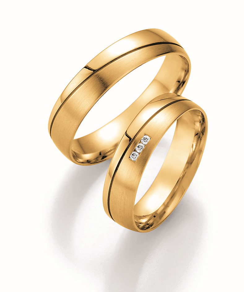 Eheringe Trauringe Ruesch Pure I 66/30010 66/30020 Gelbgold