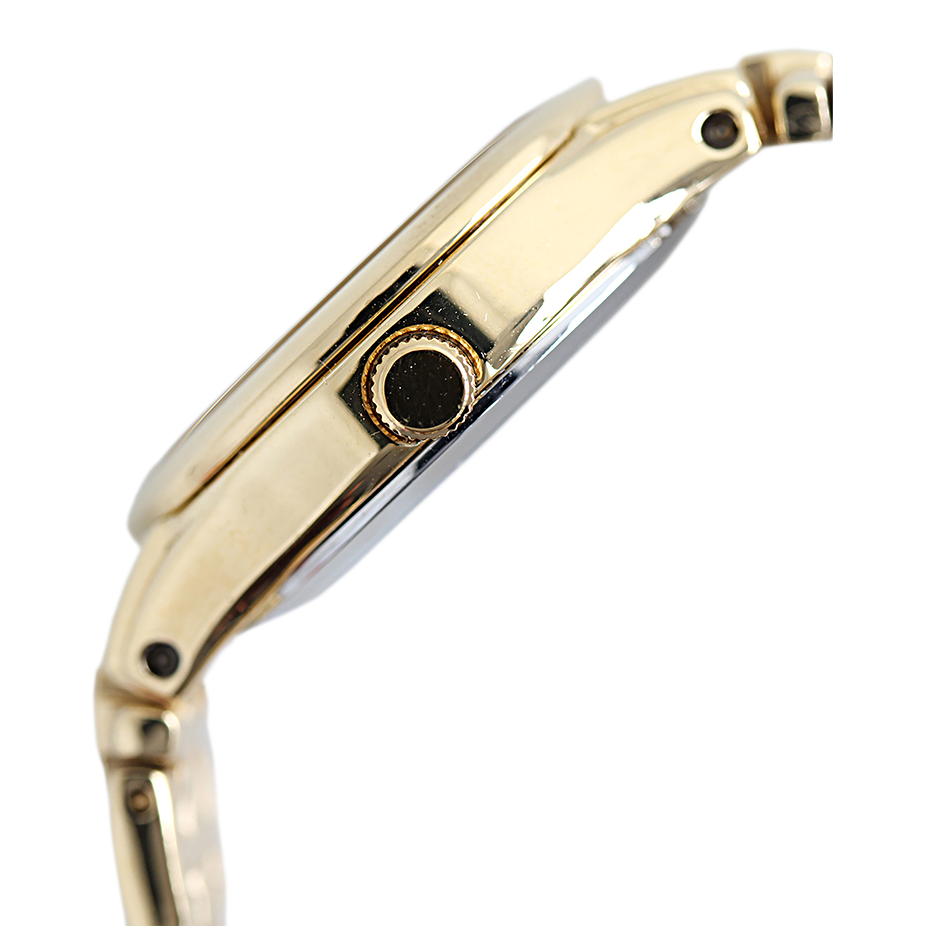 Citizen Damen Armbanduhr EW1262-55P Eco Drive Elegance Edelstahl Goldplattiert