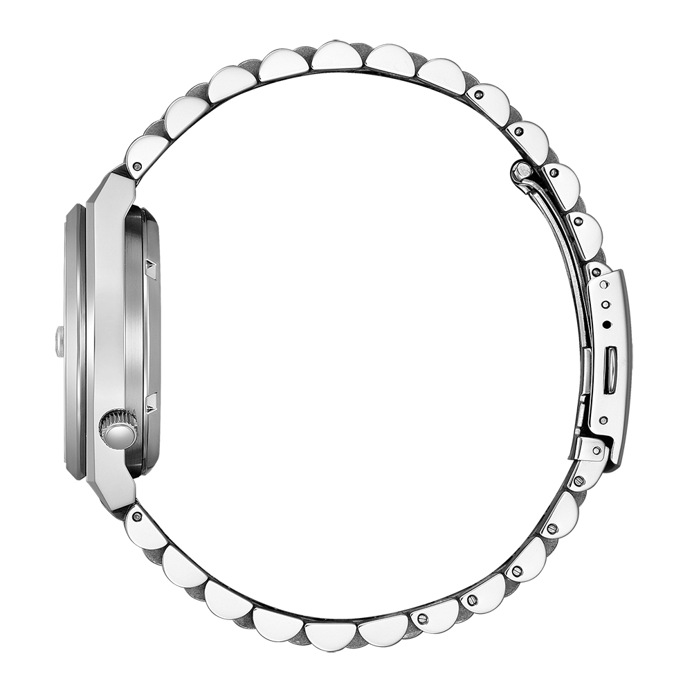 Citizen Herren Armbanduhr NJ0200-50L Automatik Edelstahl