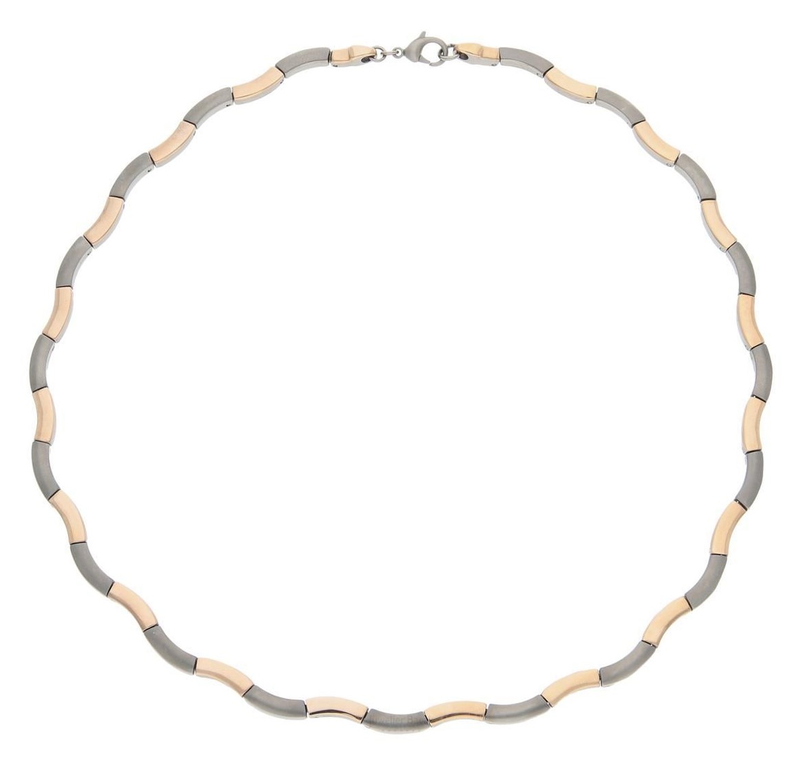 Boccia Damen Collier 0844-05 Titan teil-rosegoldplattiert