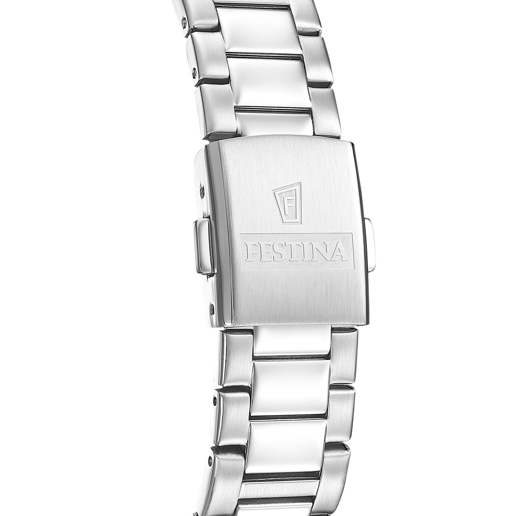 Festina Armbanduhr F20609/6 Boyfriend Chronograph - Edelstahl, Hellblau