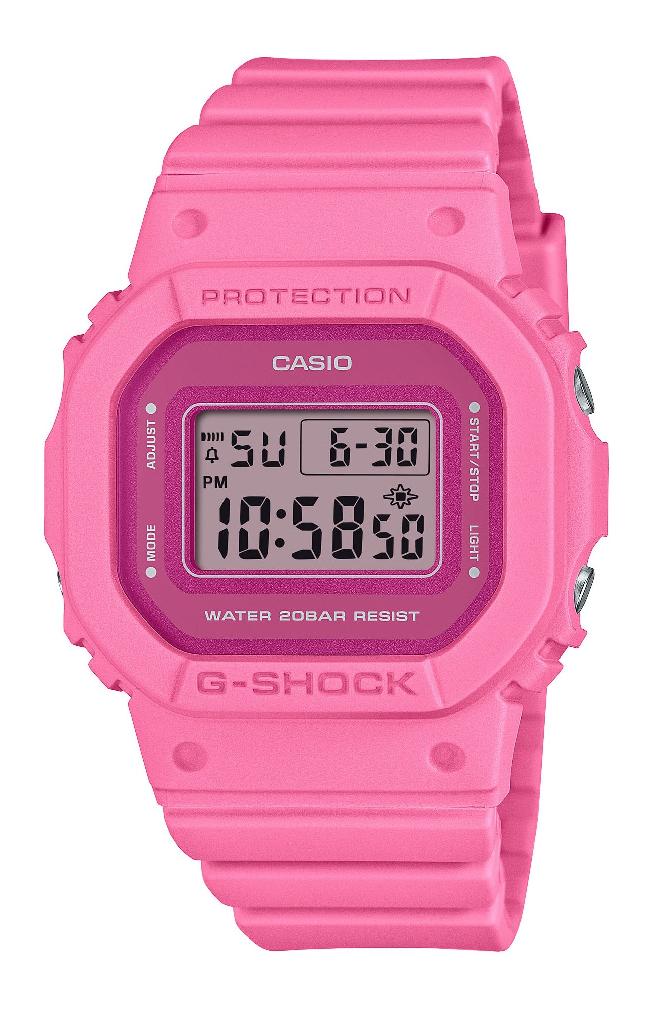 Casio Damen Armbanduhr G-Shock GMD-S5610PP-4ER digital pink