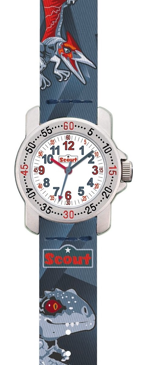 Scout Jungen Armbanduhr Action Boys 280376044 Dino