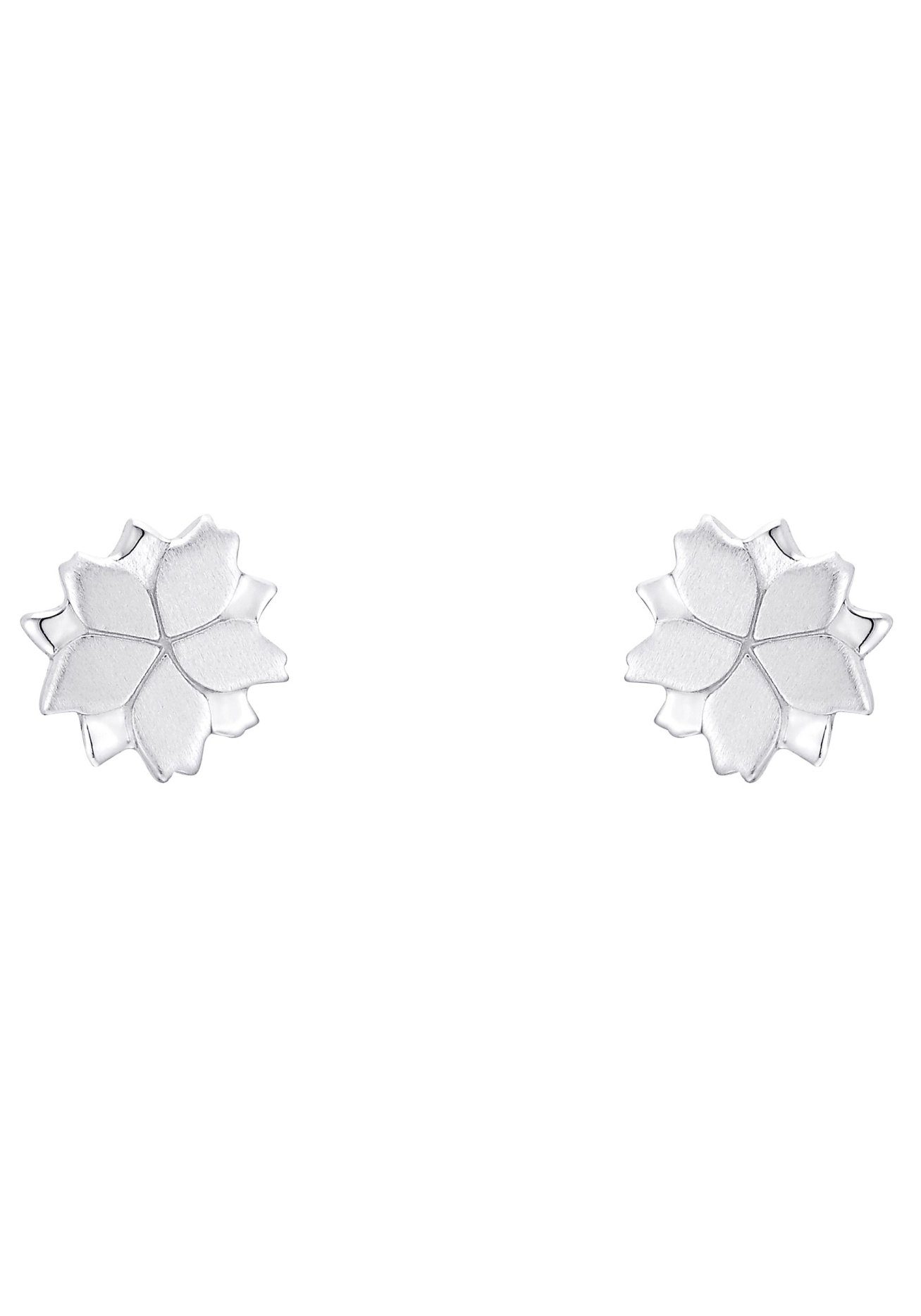 s.Oliver Damen Ohrstecker 2034191 Lotusblüte Silber 925