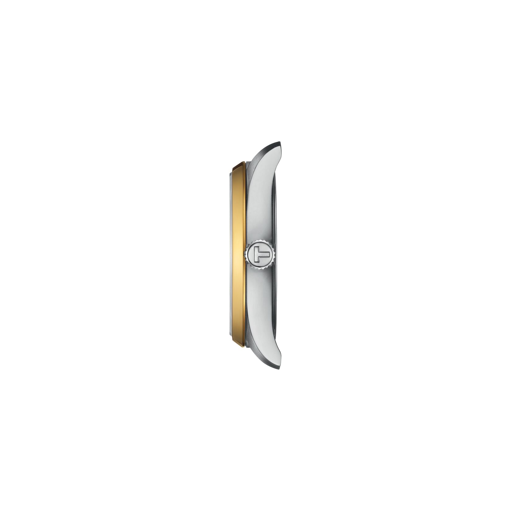 Tissot Armbanduhr T150.210.21.031.00 PR 100 34mm Edelstahl bicolor mit goldfarbiger PVD-Beschichtung