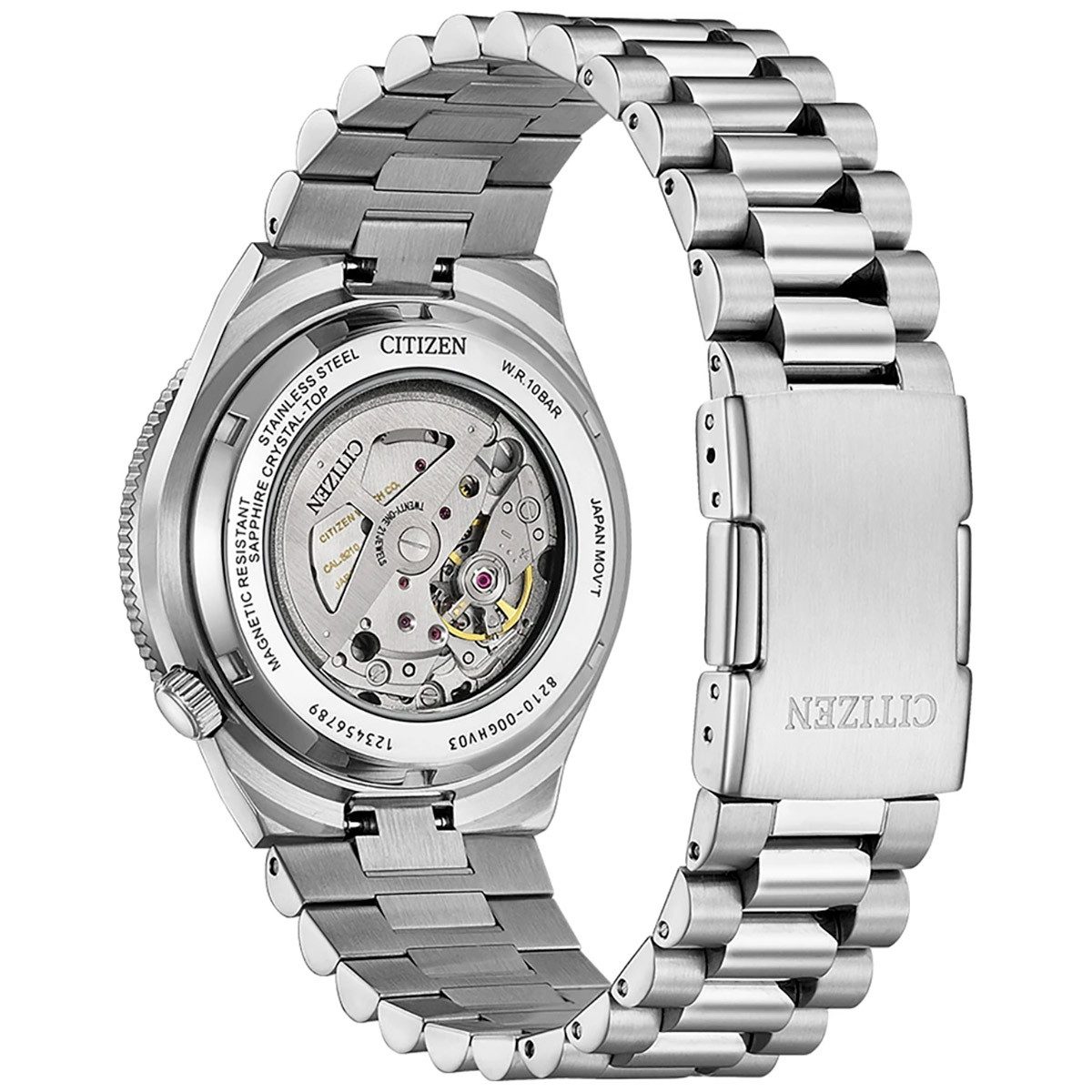 Citizen Herren Armbanduhr NJ0231-56L Tsuyosa Shore Automatik Edelstahl