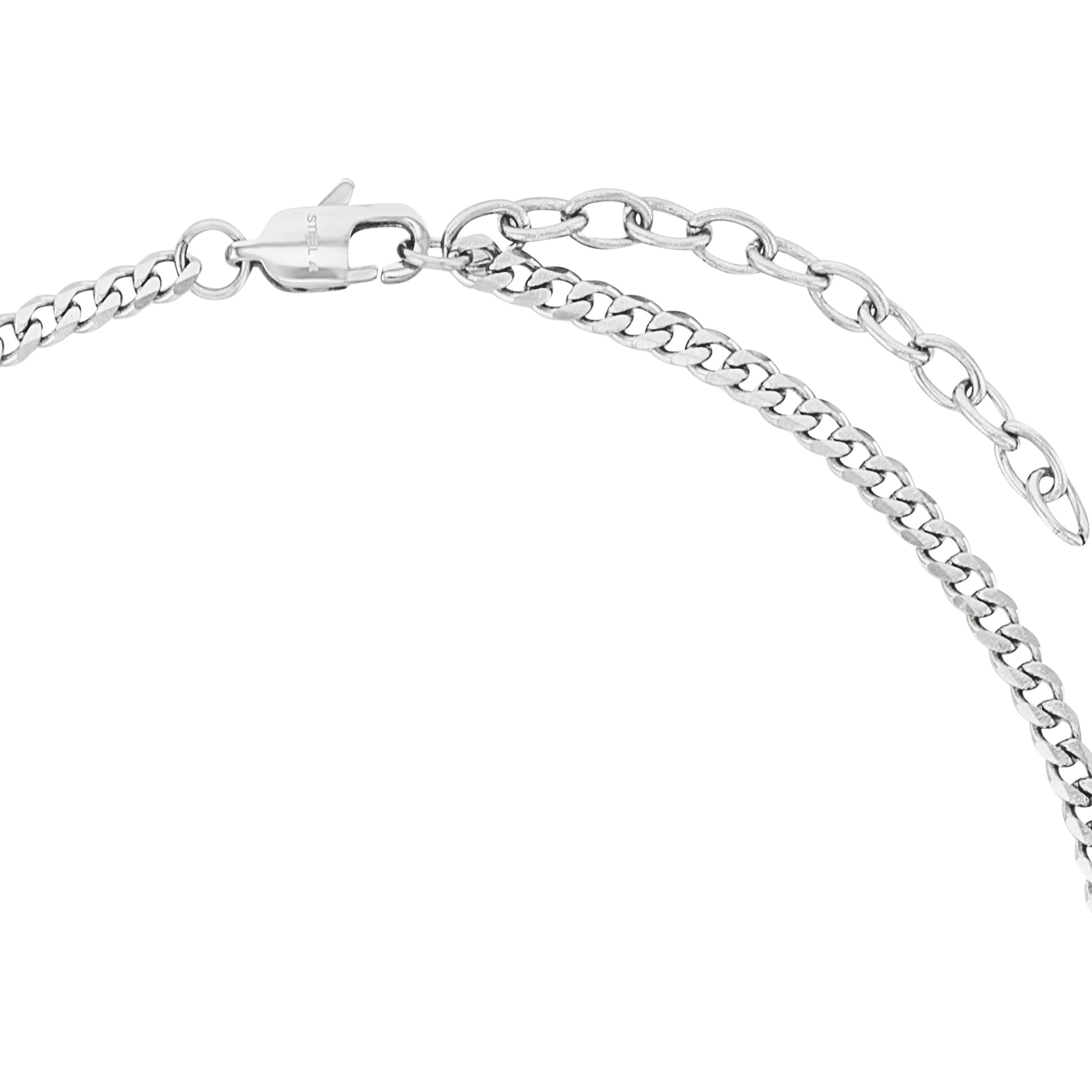 Joop! Herren Halskette 2100988 Edelstahl mit Anhänger Kompassmotiv