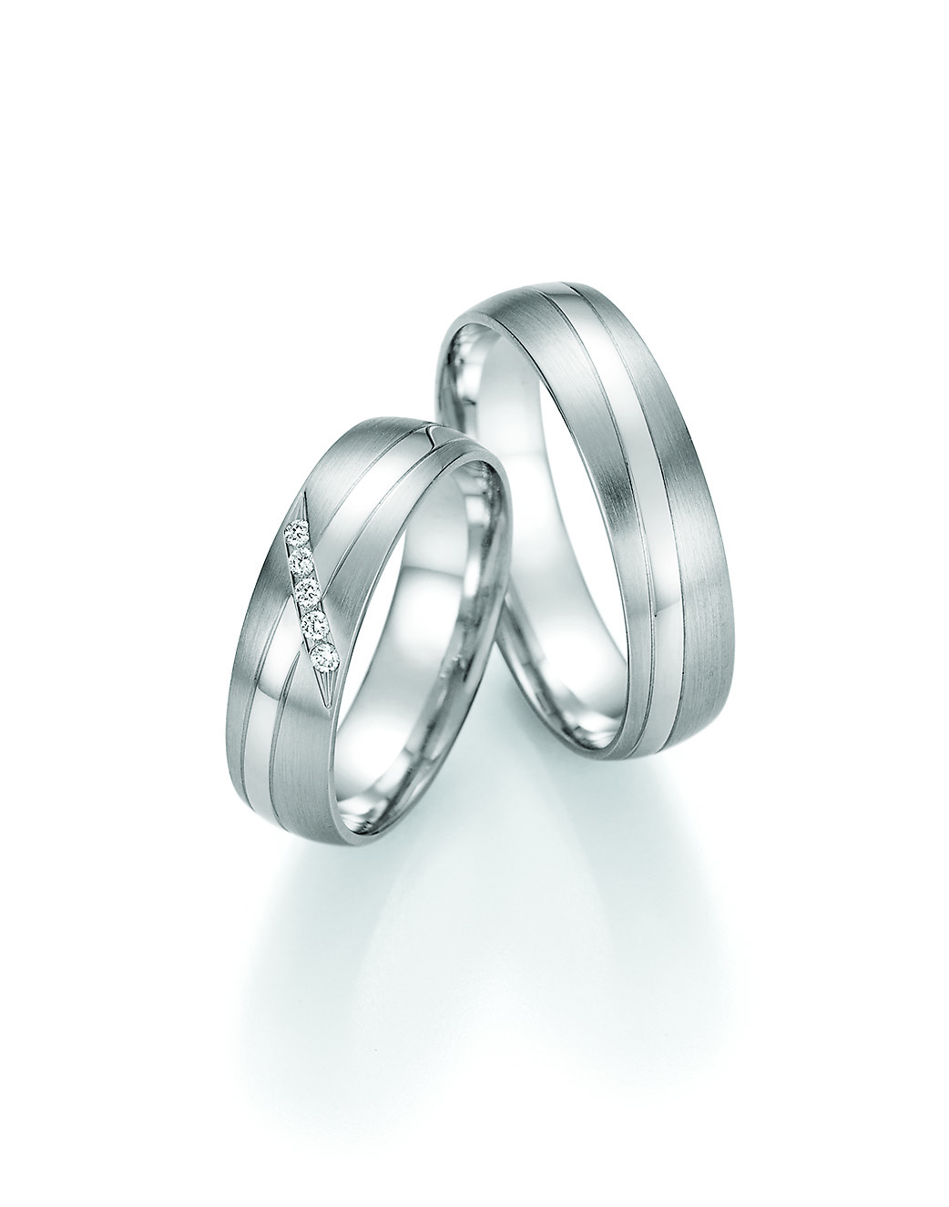 Eheringe Trauringe Honeymoon Solid VII 66-47110 / 66-47120