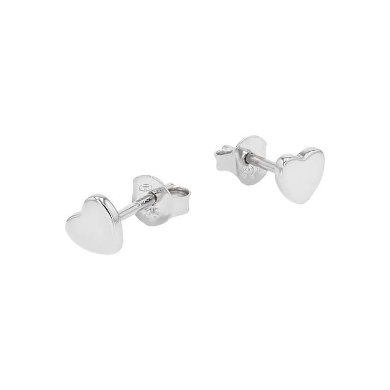 Tom Tailor Damen Herz-Ohrstecker 2100587 Silber 925