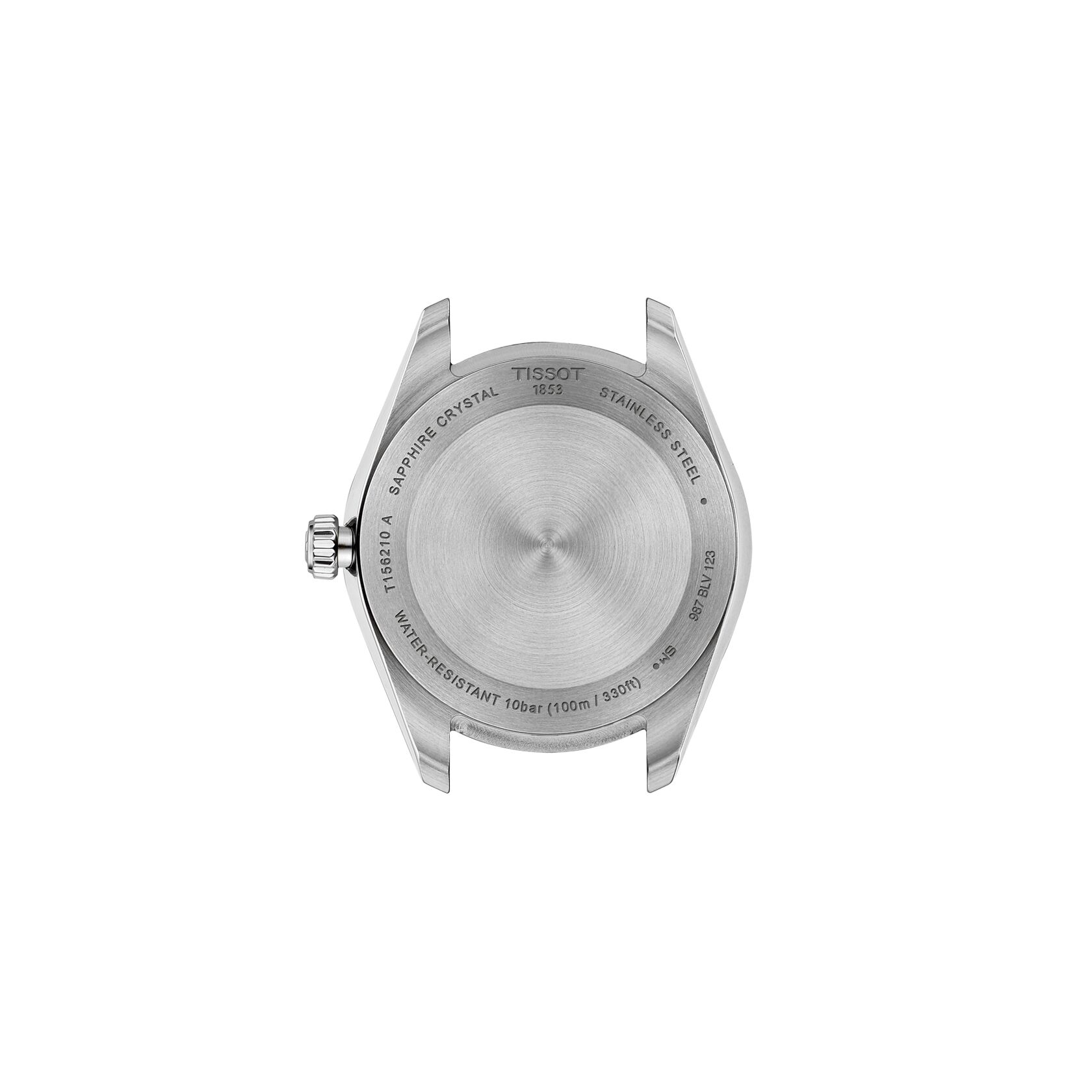 Tissot Damen Armbanduhr T156.210.22.031.00 Ballade 34 mm Edelstahl bicolor mit silberfarbigem Zifferblatt