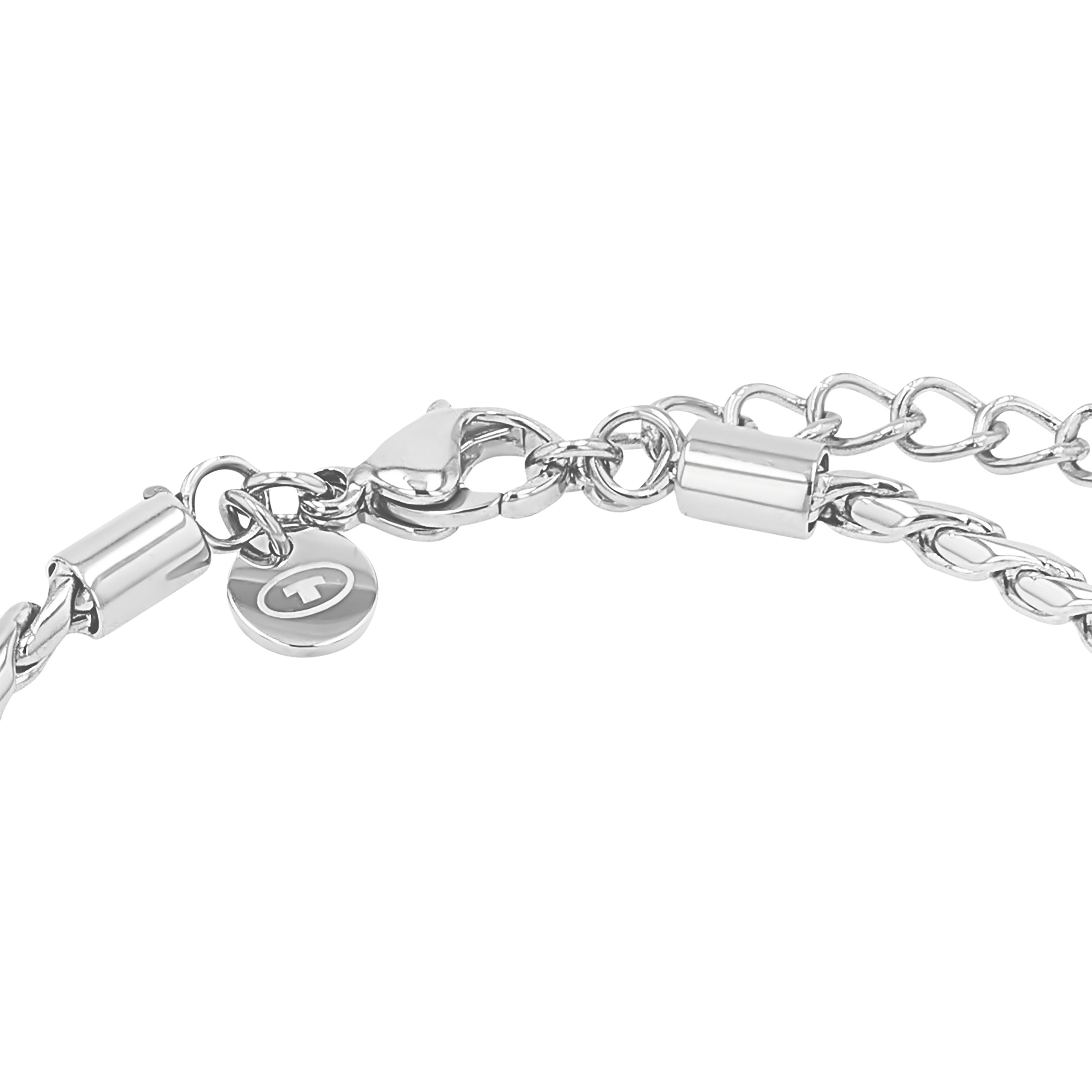Tom Tailor Damen Armband 2101370 Edelstahl Fantasiegliederung