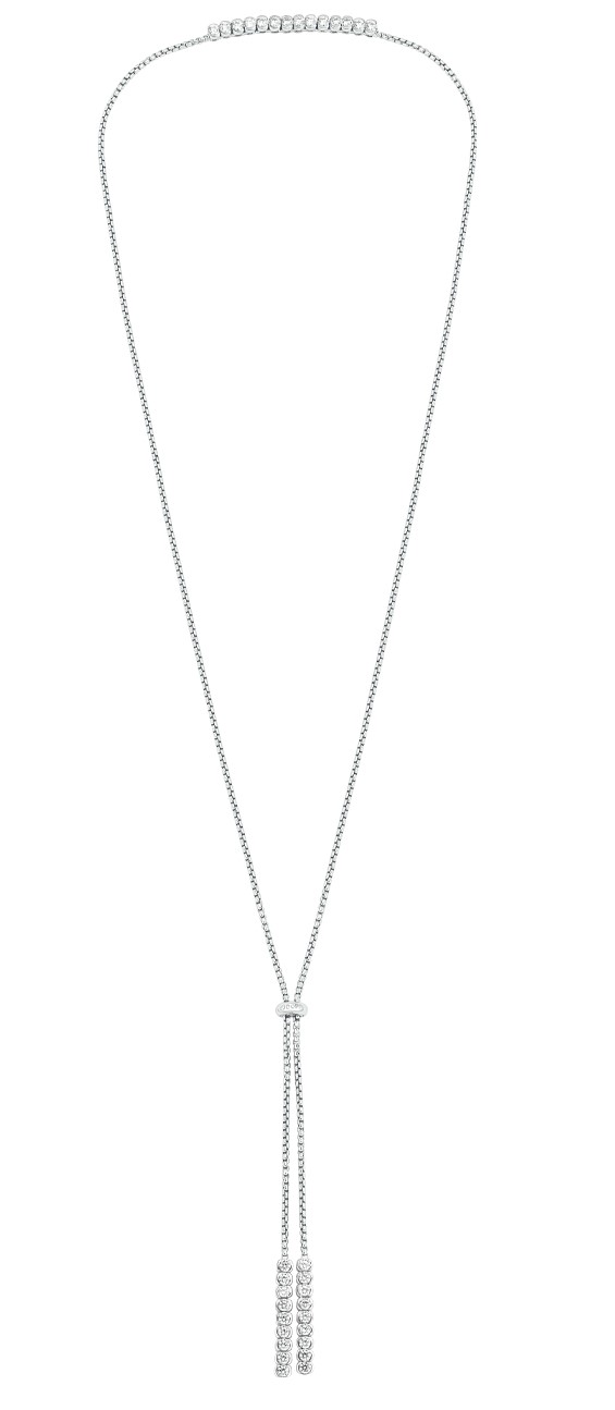 JOOP! Damen Y-Kette 2028353 Silber Zirkonia