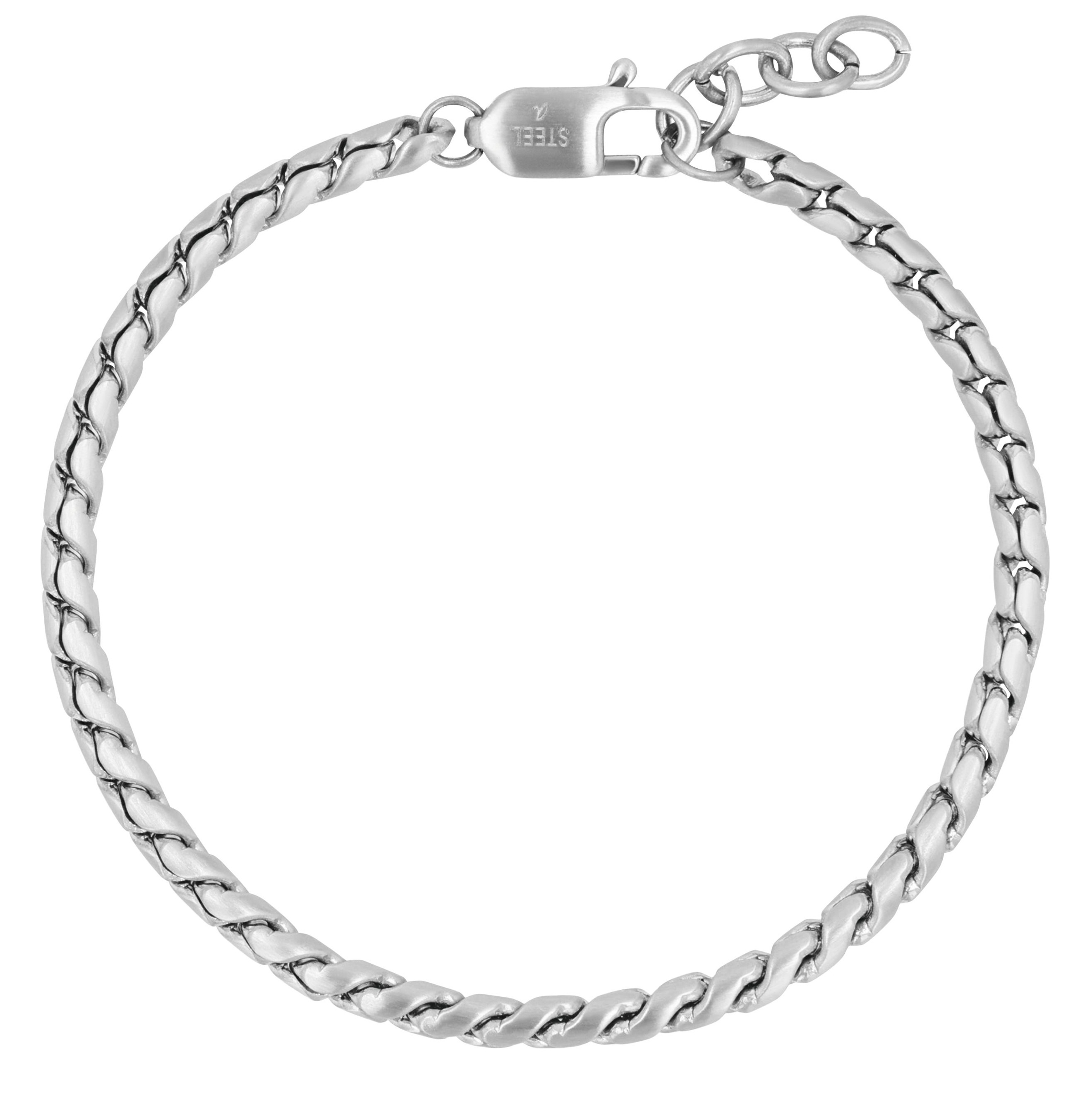 Tom Tailor Herren Armband 2101290 Edelstahl Fantasiegliederung