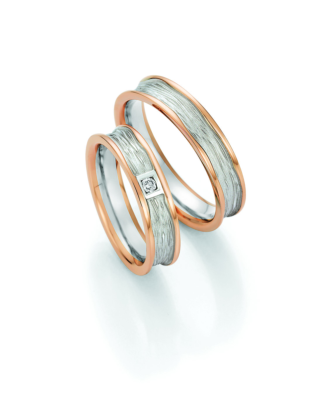 Eheringe Trauringe Honeymoon Solid XII 66-65130 / 66-65140