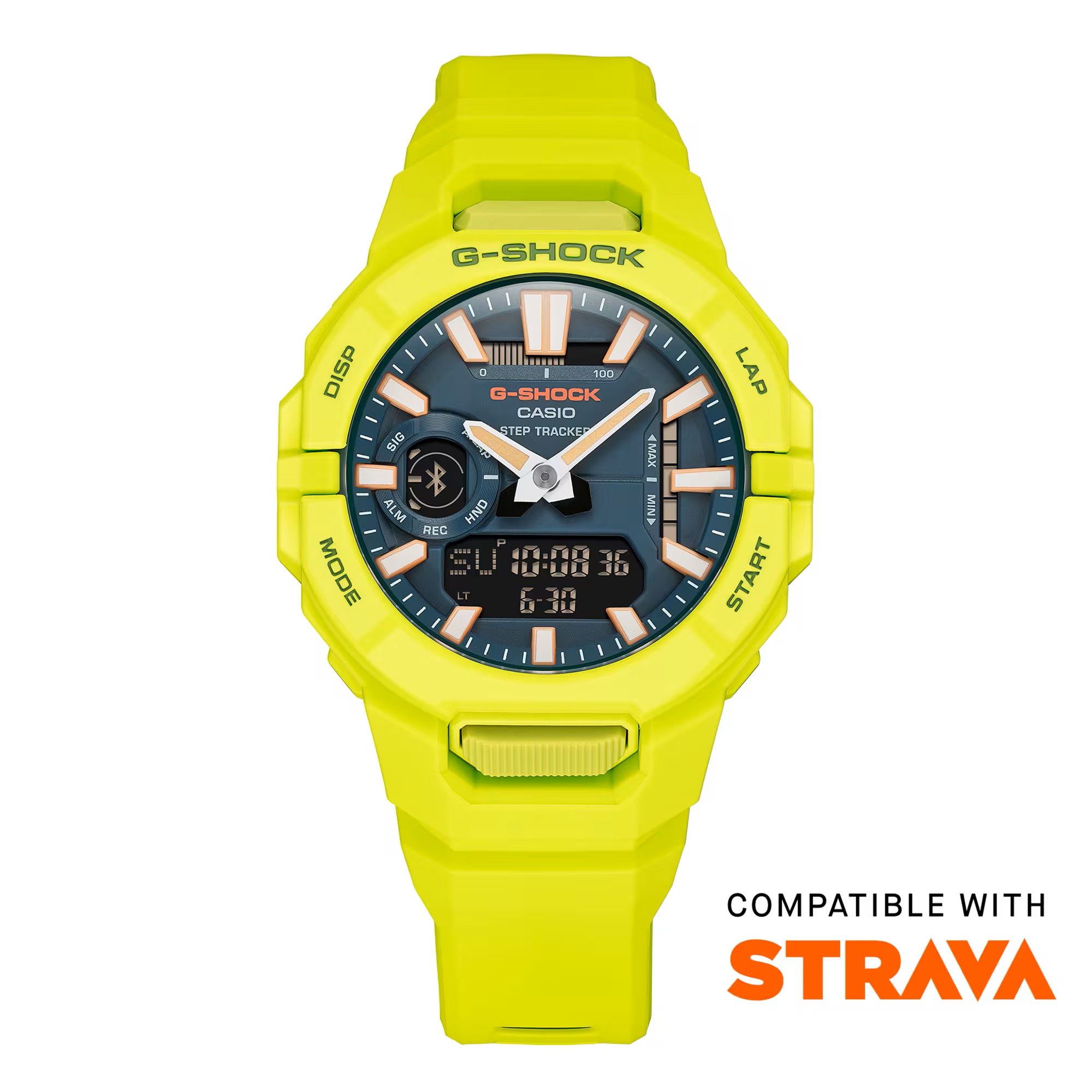 Casio G-Shock GBA-950-9A3ER G-SQUAD Bluetooth analog-digital neongelb