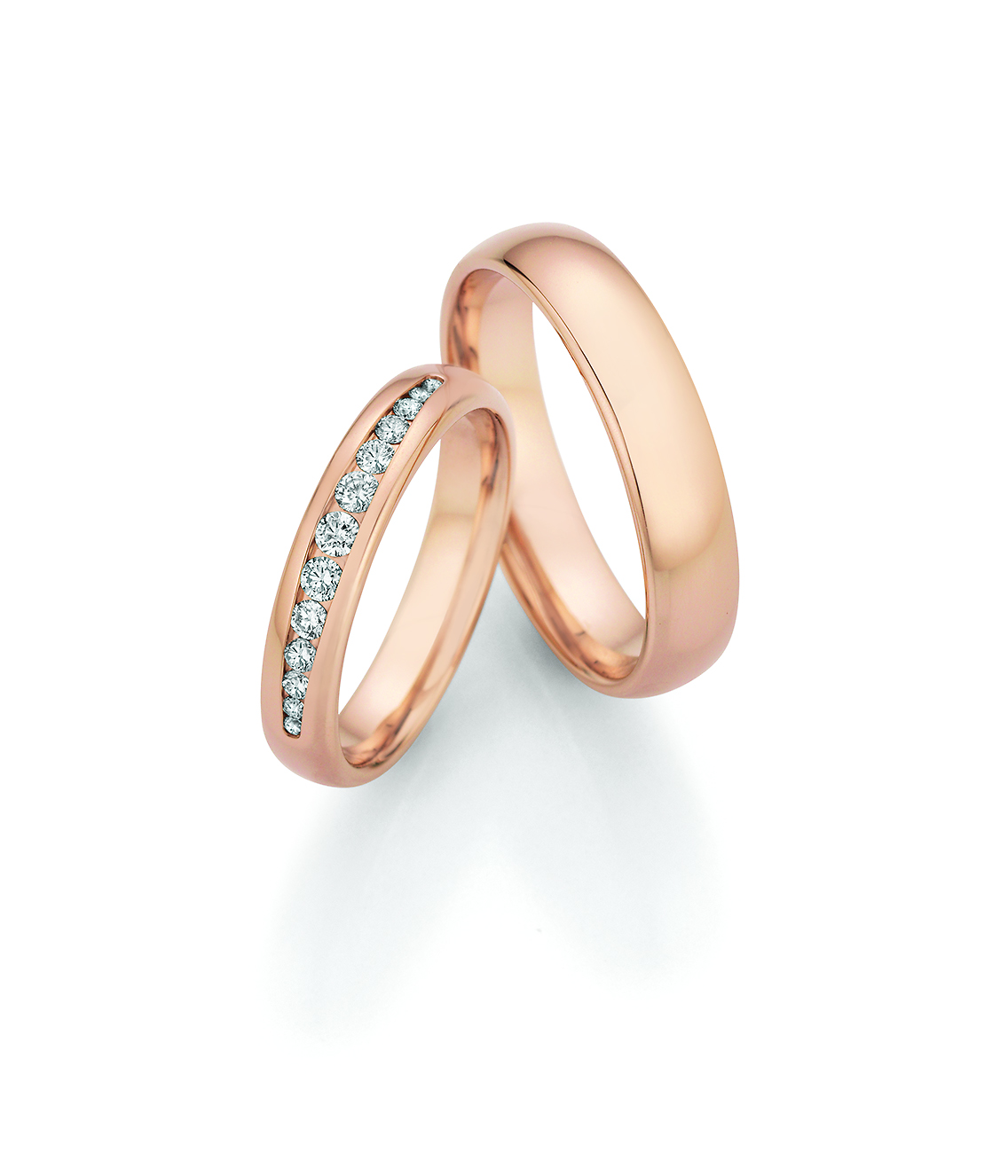 Eheringe Trauringe Honeymoon Champagne 66-16070 / 66-16080