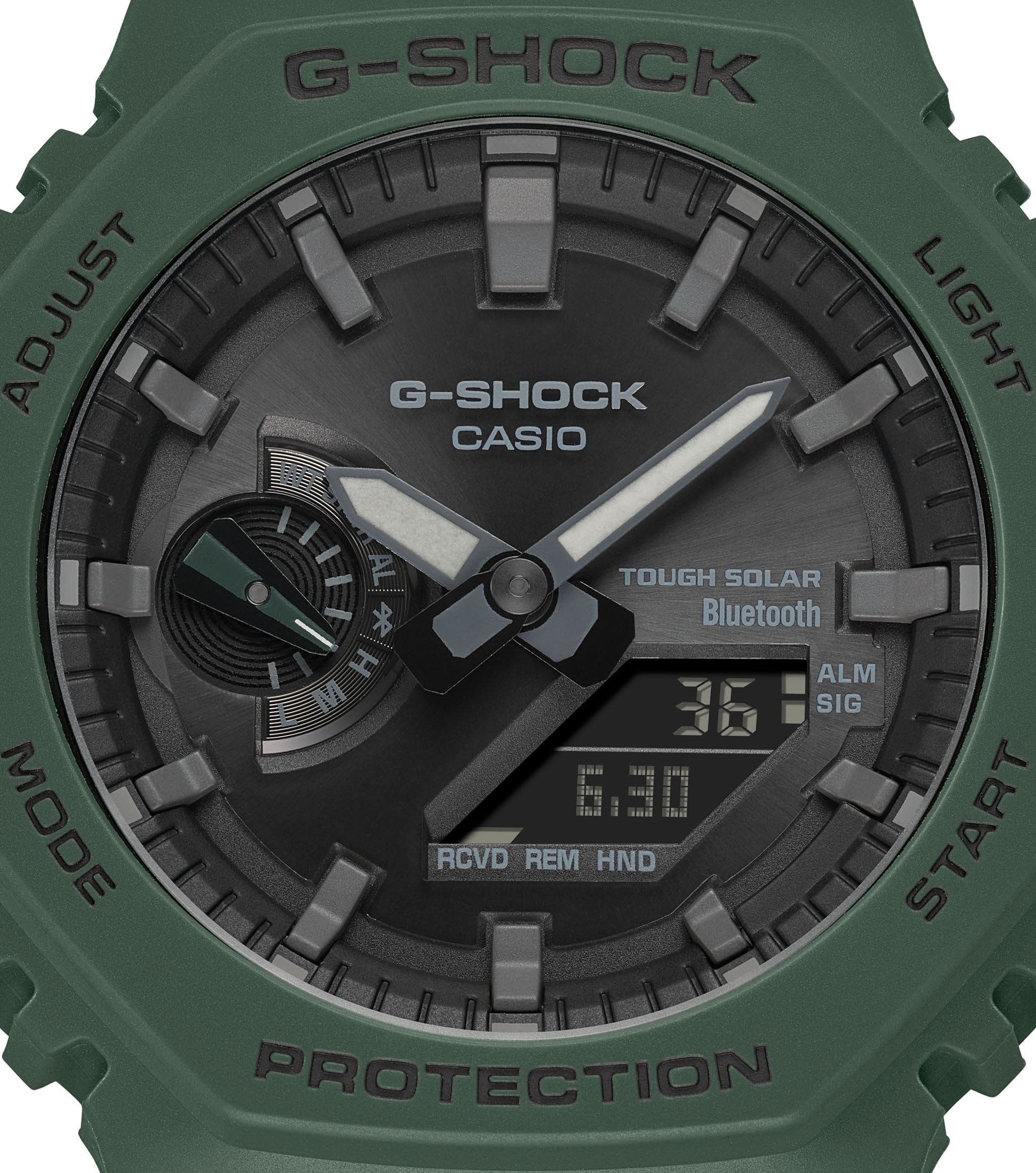 Casio Herren Armbanduhr G-Shock GA-B2100-3AER Solar Bluetooth Smart analog digital