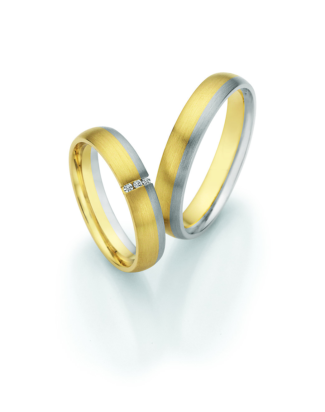 Eheringe Trauringe Honeymoon Platin III 66-67030 / 66-67040