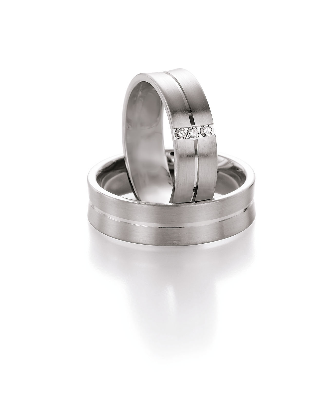 Eheringe Trauringe Honeymoon Edition Konkav 72-10010 / 72-10020