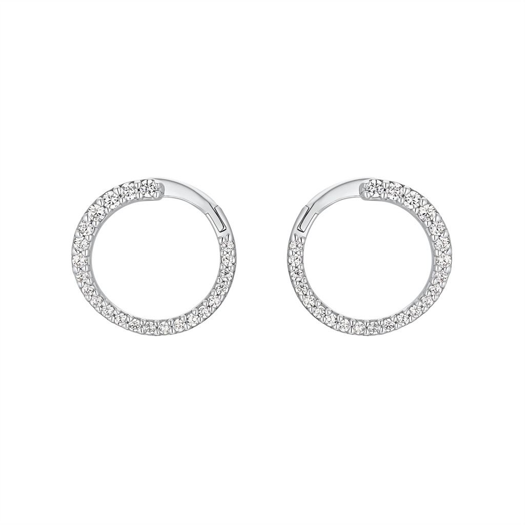 s.Oliver Damen Creolen 2034276 Silber 925/- Zirkonia synth.