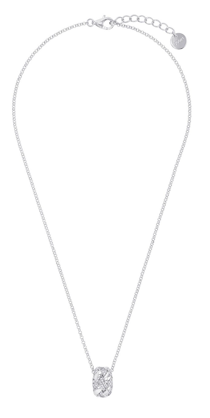 JOOP! Damen Halskette 2040549 Silber 925 mit Anhänger synth. Zirkonia