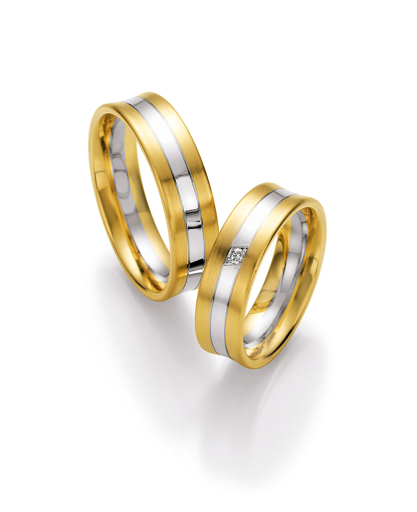 Eheringe Trauringe Honeymoon Edition Konkav 72-10110 / 72-10120