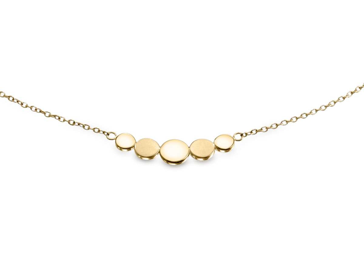 Boccia Damen Collier 08031-02 Titan gelbgold IP