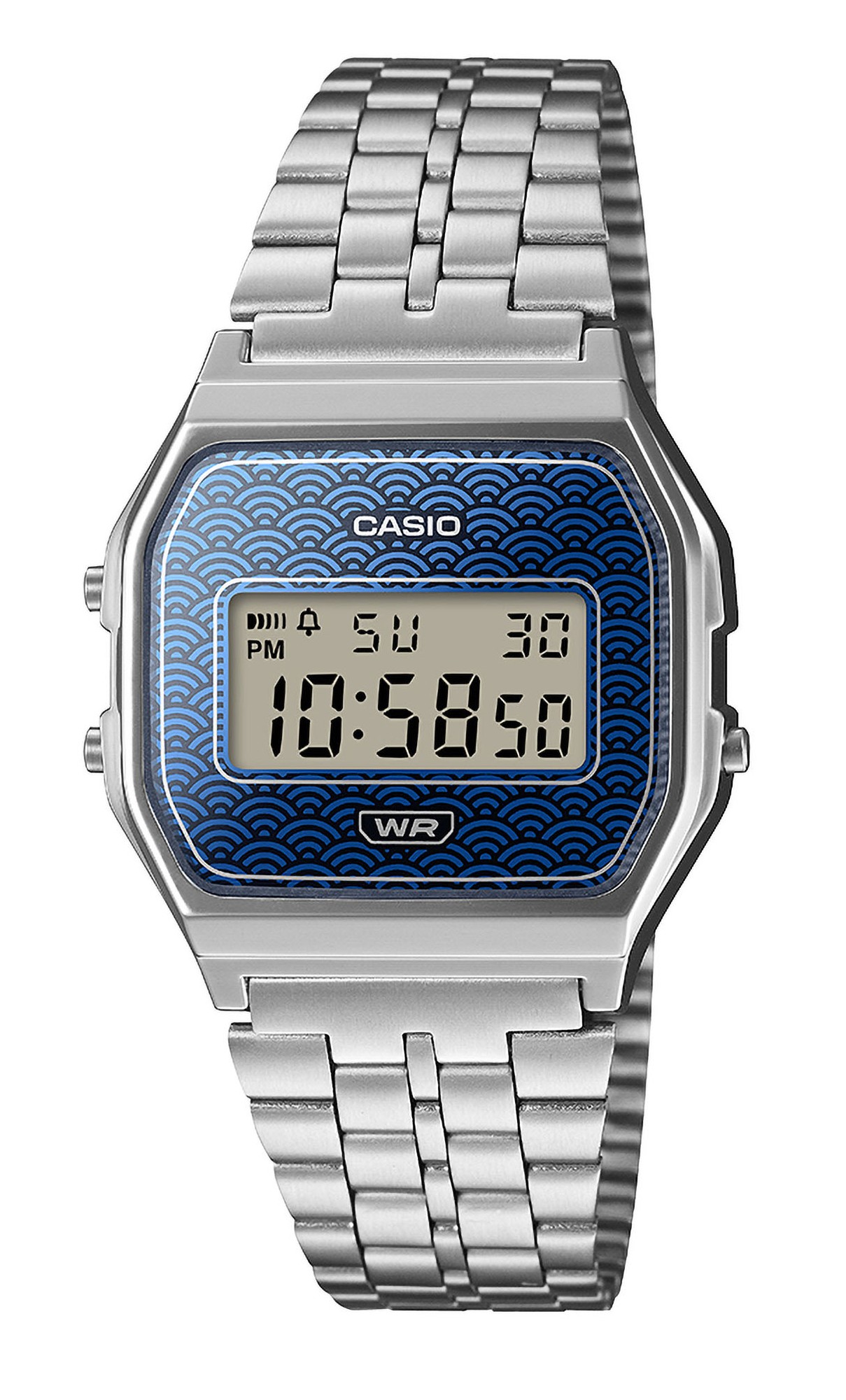 Casio Armbanduhr A159WEVJ-2ER Vintage Iconic digital blau