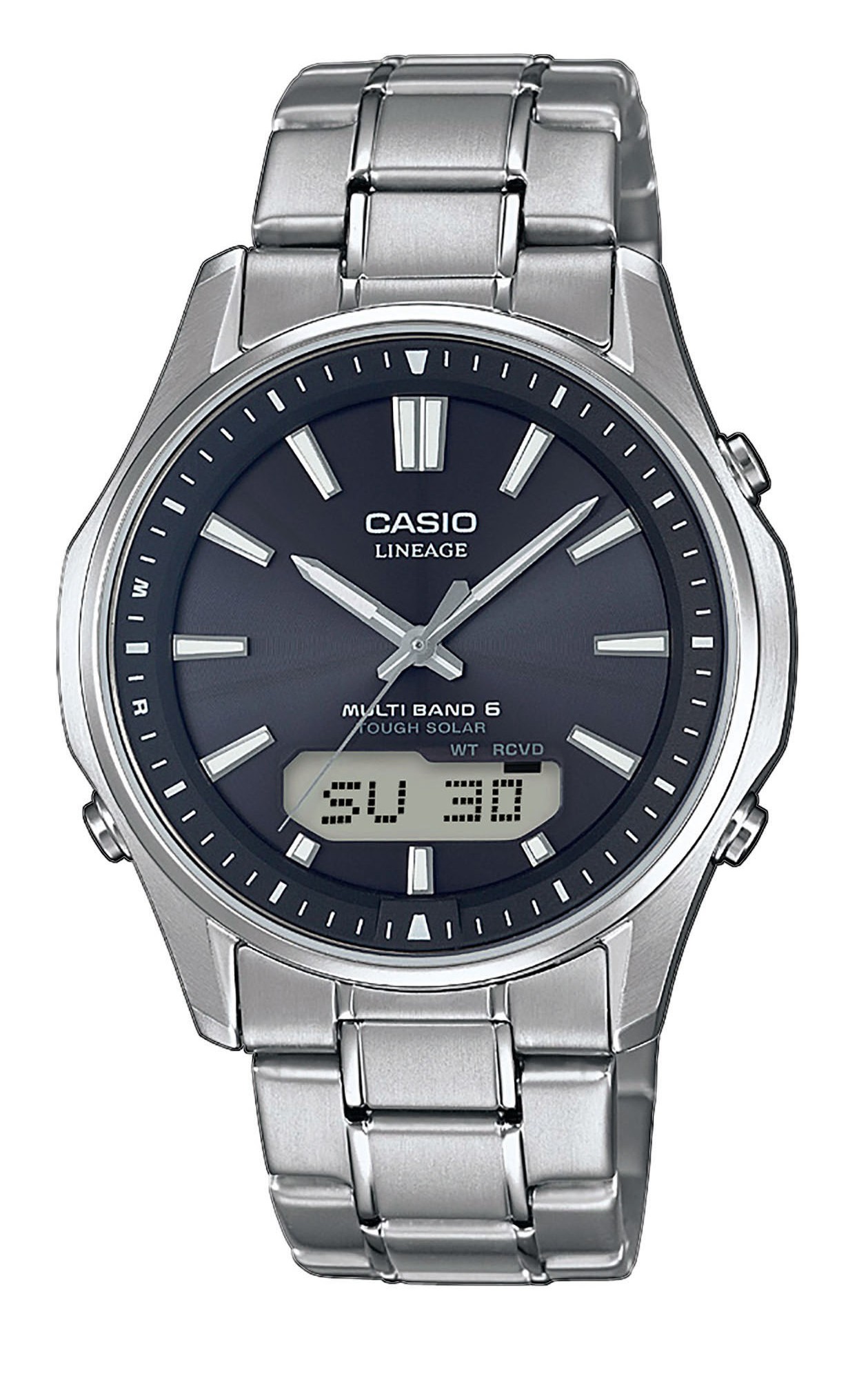 Casio Herren Armbanduhr LCW-M100TSE-1AER Funk Solar Titan